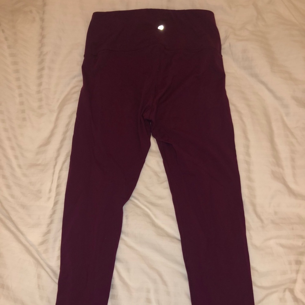 90 Degree Cranberry Leggings